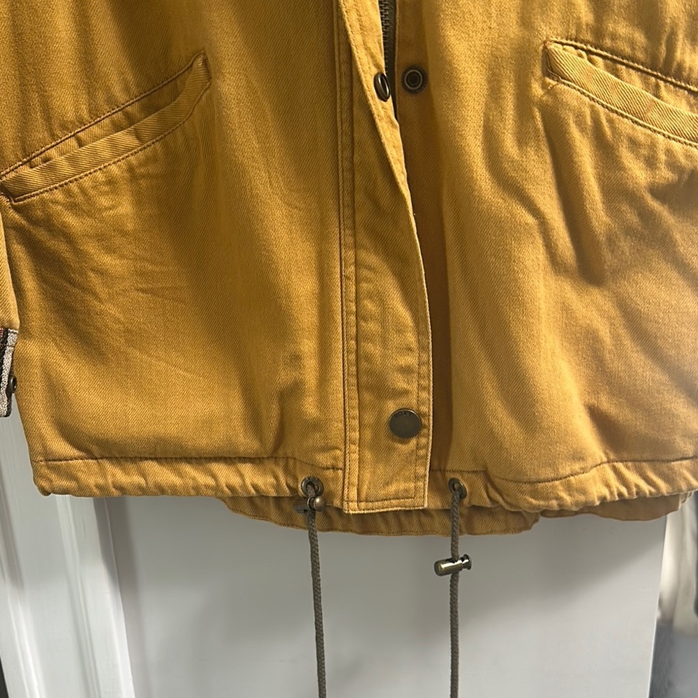 Roxy Yellow Lightweight Utility Jacket - image 4